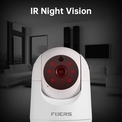 5MP WiFi Indoor Surveillance Camera with AI Detection and Automatic Tracking for Smart Home Security and Baby Monitoring